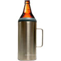 Eco-friendly  Spayed Double Wall Insulated Tumbler Stainless Steel Beer Tumblers With Handle